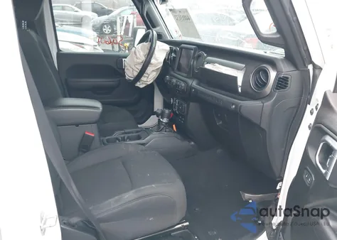 2022 Jeep Wrangler Unlimited Sport S 4X4 z USA, uszkodzony, nr VIN 1C4HJXDG8NW252647